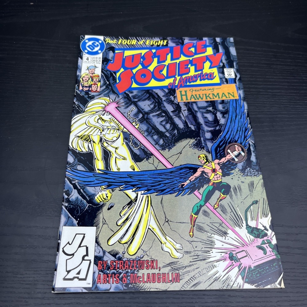 Justice Society Of America #4 DC Comics July 1991 Modern Age Comic